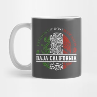 Baja California Mexican Flag Bandera Mexicana Mug